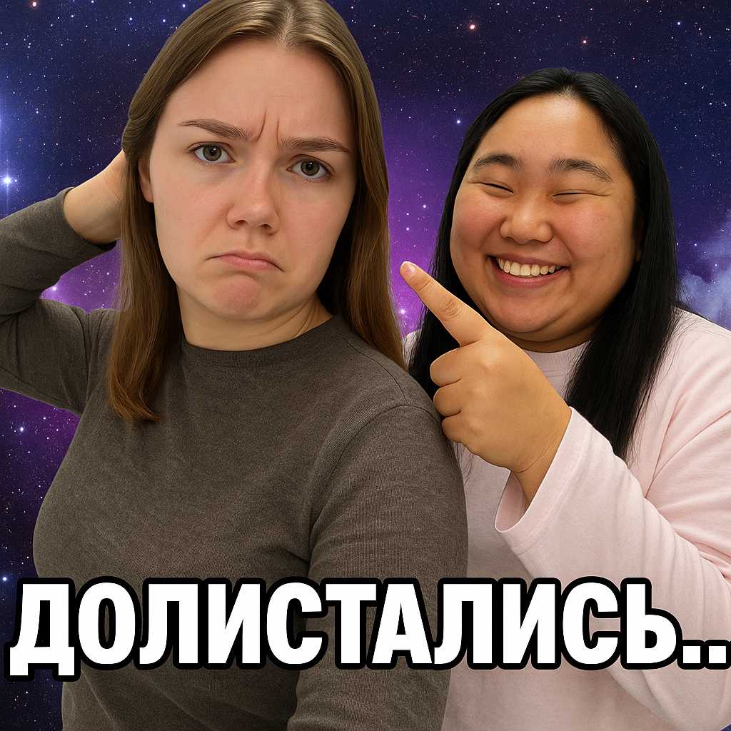 Катя и Индира вместе